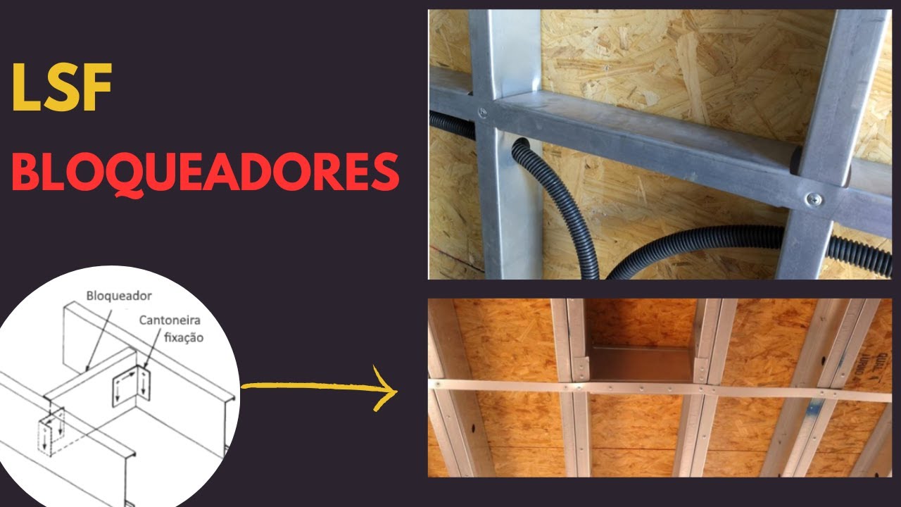 Steel Framing - BLOQUEADORES, saiba tudo sobre eles