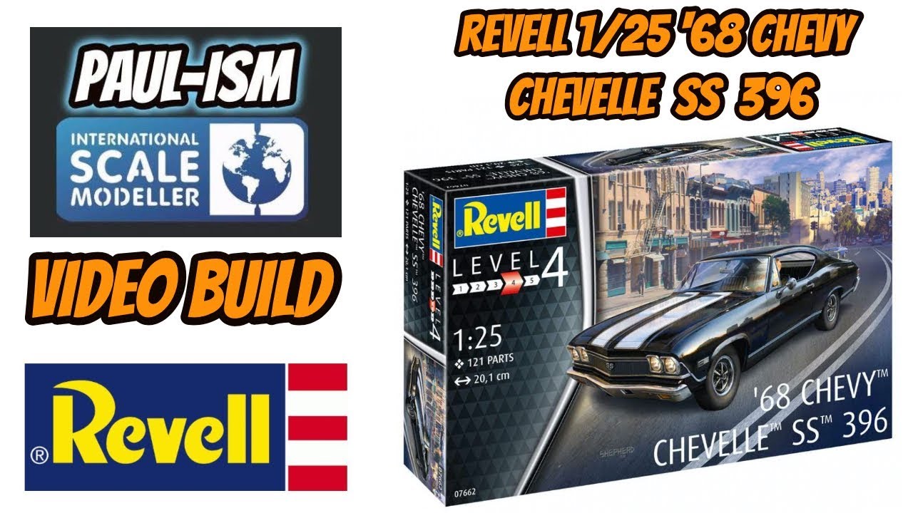 Part - 1 Revell 1/25 68' Chevy Chevelle SS Build Series