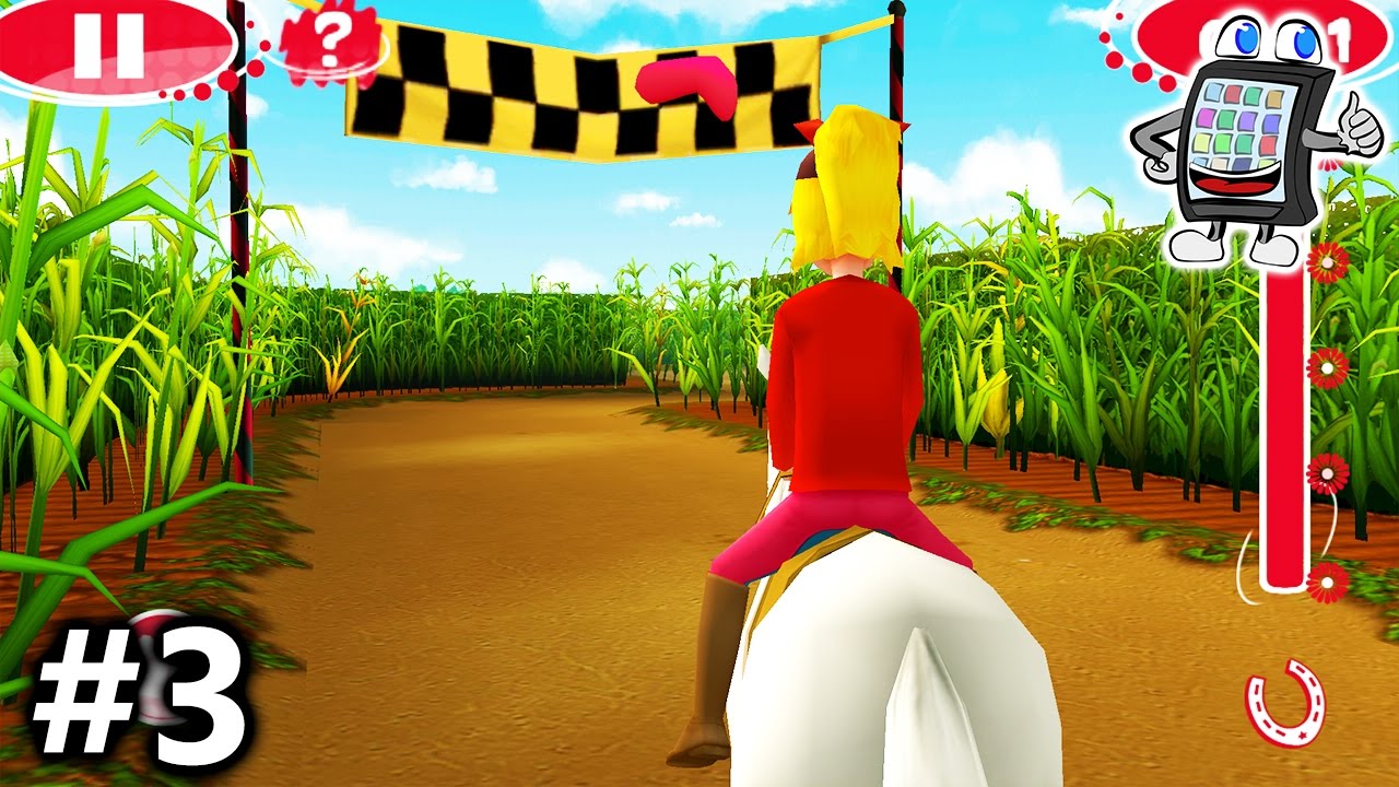 Bibi & Tina App zum Kinofilm #3 | DURCH LABYRINTH REITEN - Wo ist der Ausweg? | Spiel mit mir Games