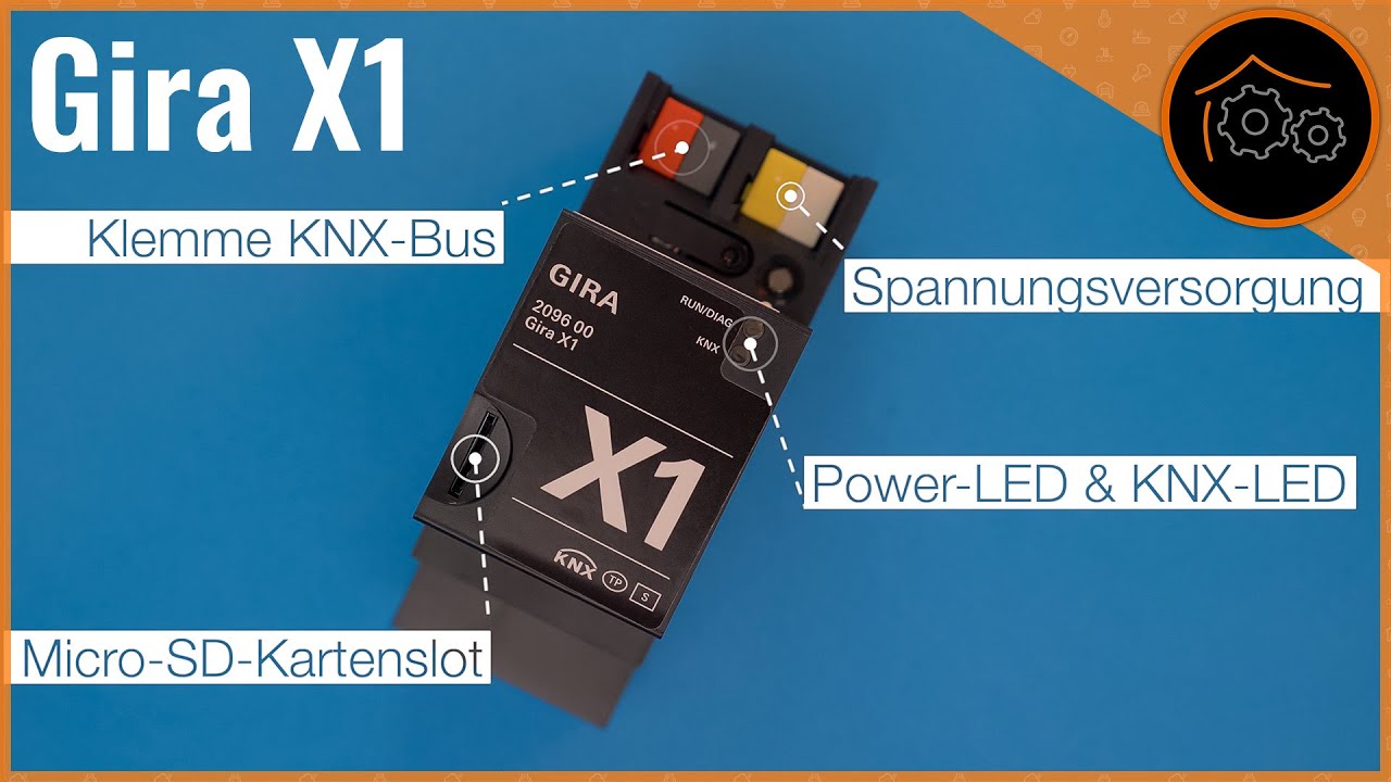 Gira X1 - Erster Eindruck und KNX-Visualisierung per App