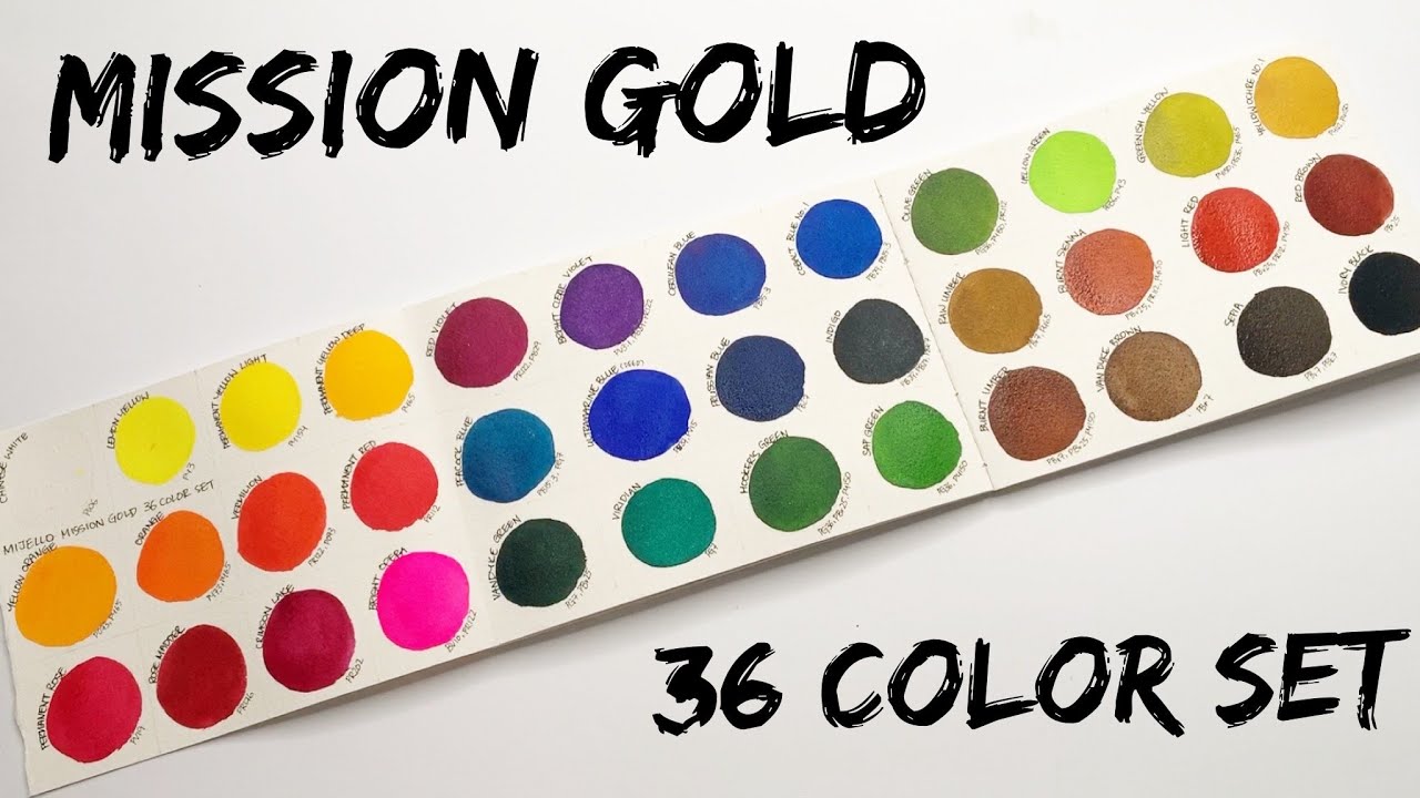 Mission Gold 36 Color Set | Vlogmas Day 11