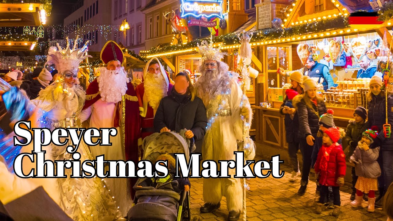🇩🇪 Шпайер, Германия - Самые красивые рождественские ярмарки в Германии🎄