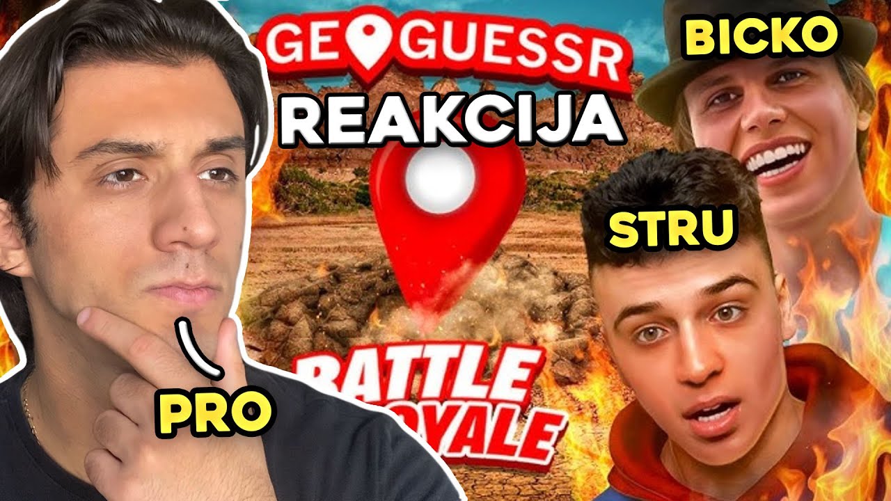MOMCHADIJA Igra GeoGuessr - Reakcija PRO IGRAČA