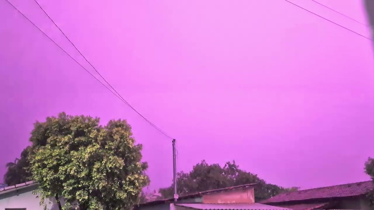 Chuva de raios com trovoadas em Mozarlândia entre 19 e 20/11!2025 Parte 02 Bom para dormir