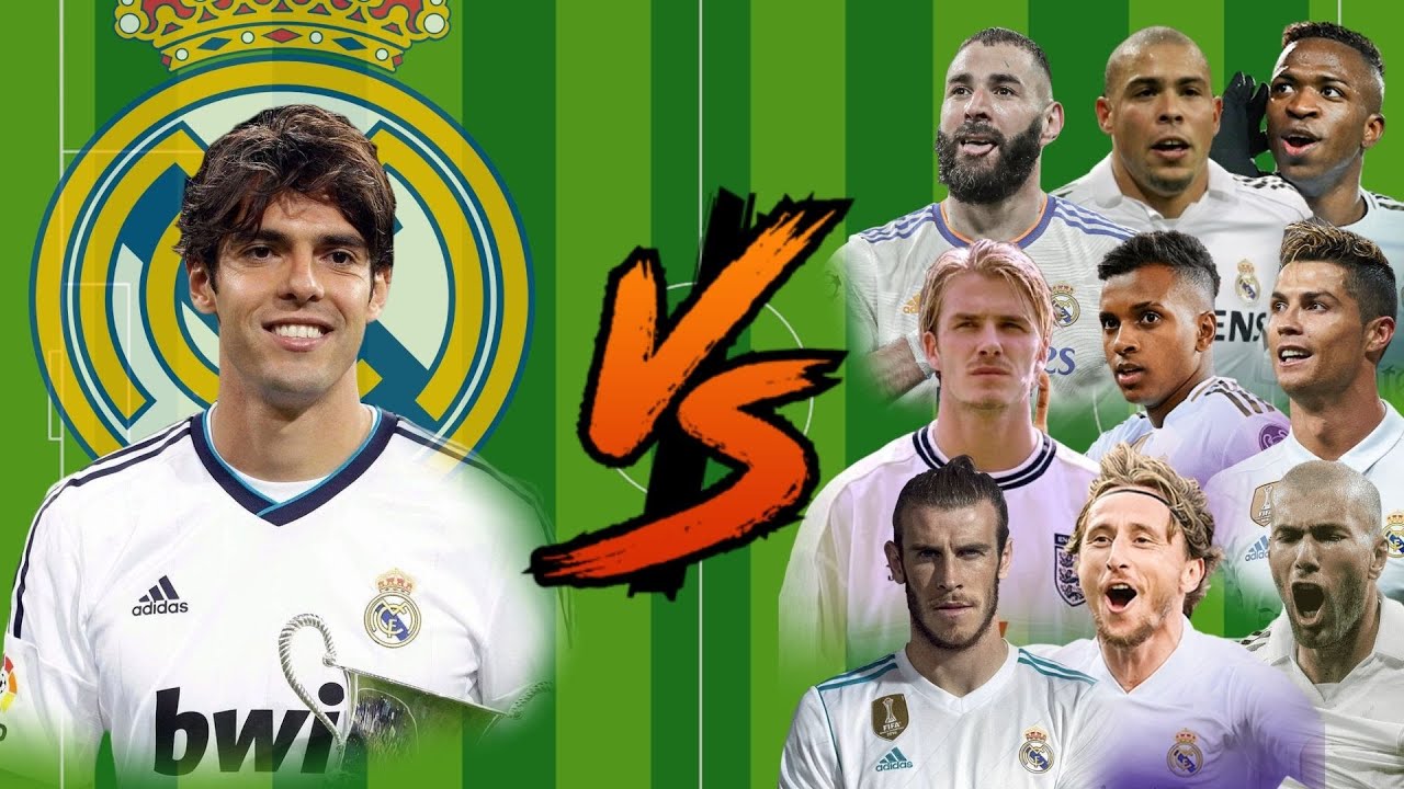 Kaká vs Real Madrid Legends💪(Ronaldo-Zidane-R9-Bale)