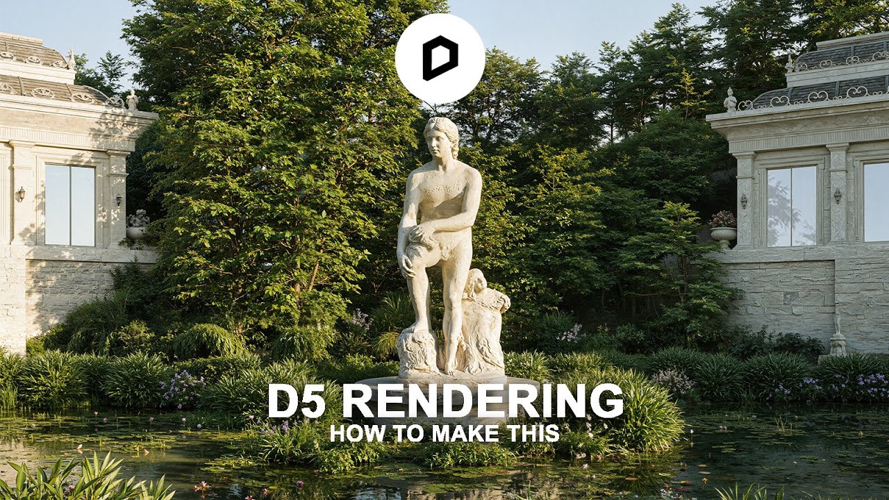 Exterior Classic Workflow in D5 Render Sitting Realistic