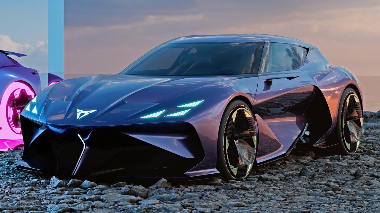 New Cupra DarkRebel Concept | Virtual Sports Car
