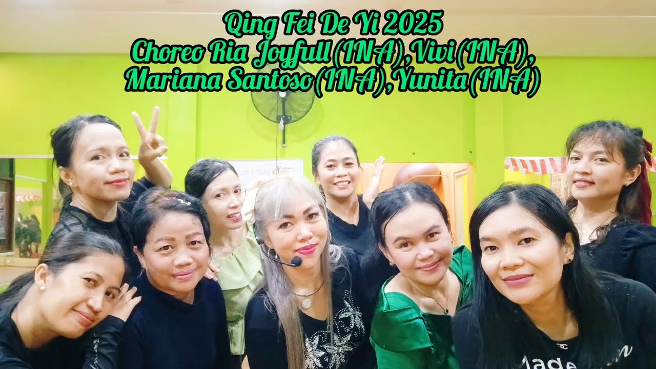 Qing Fei De Yi 2025 Linedance|Choreo @riajoyfulLineDanceVivi,Mariana Santoso,Yunita(All INA)|by Class Lilas