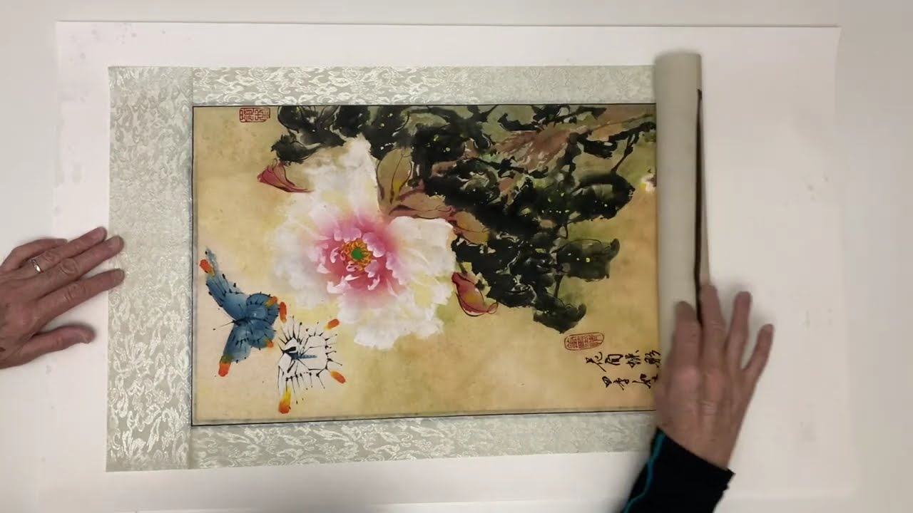 2024年8月16日 Chinese Painting Mounting - Framing