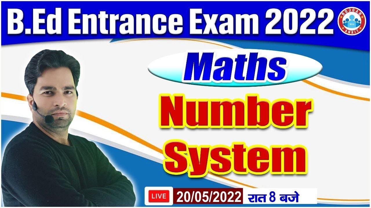 Number System Maths Tricks in Hindi, Maths for B.Ed Entrance Exam 2022, B.Ed Maths Demo Classes #1
