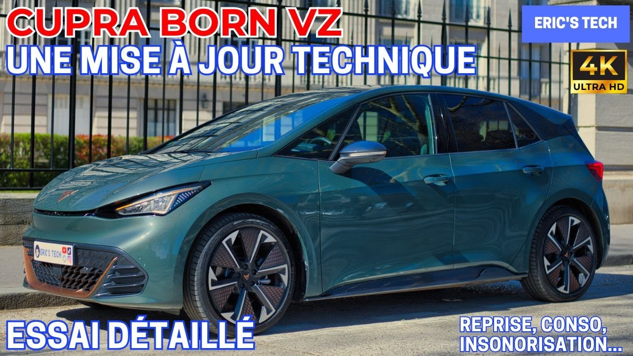 Cupra Born VZ 2025 - Une mise à jour technique