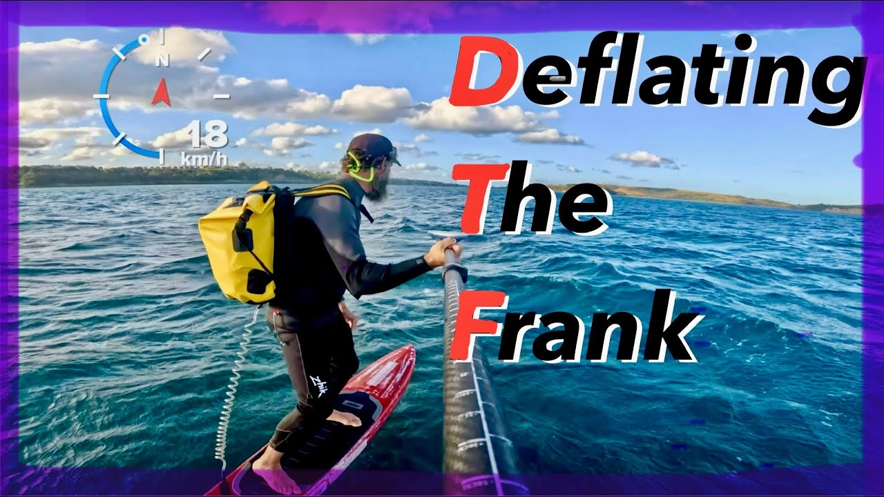 Сдувание Frank | 1350 Fireball | Sup Foil Downwinding