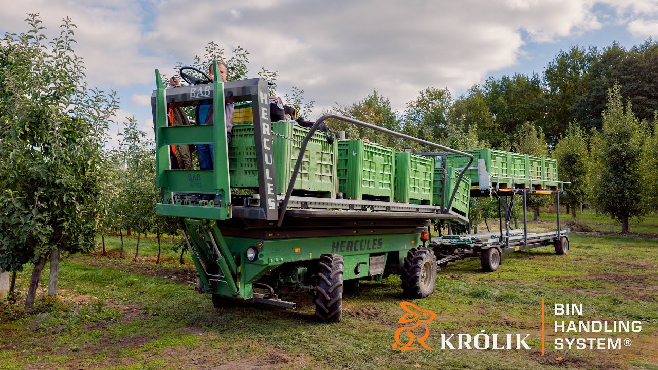 BAB Hercules with KRÓLIK bin handling system