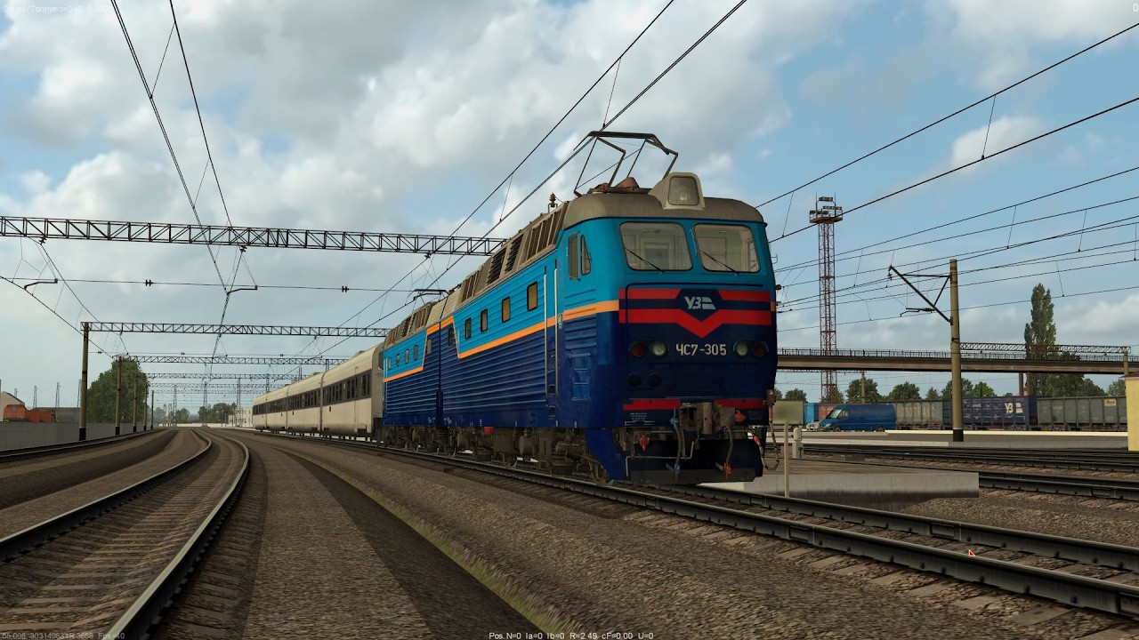 (ZD Simulator) Региональный экспресс №729/730 Харьков - Геническ