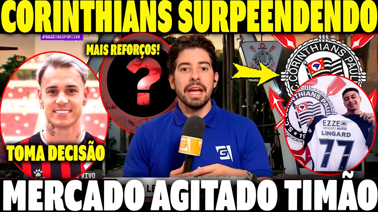 🚨SAIU AGORAA!! 😱NINGUÉM ESPERAVA! THIAGO SALAZAR TROUXE A INFORMAÇÃO DO CORINTHIANS HOJE!!
