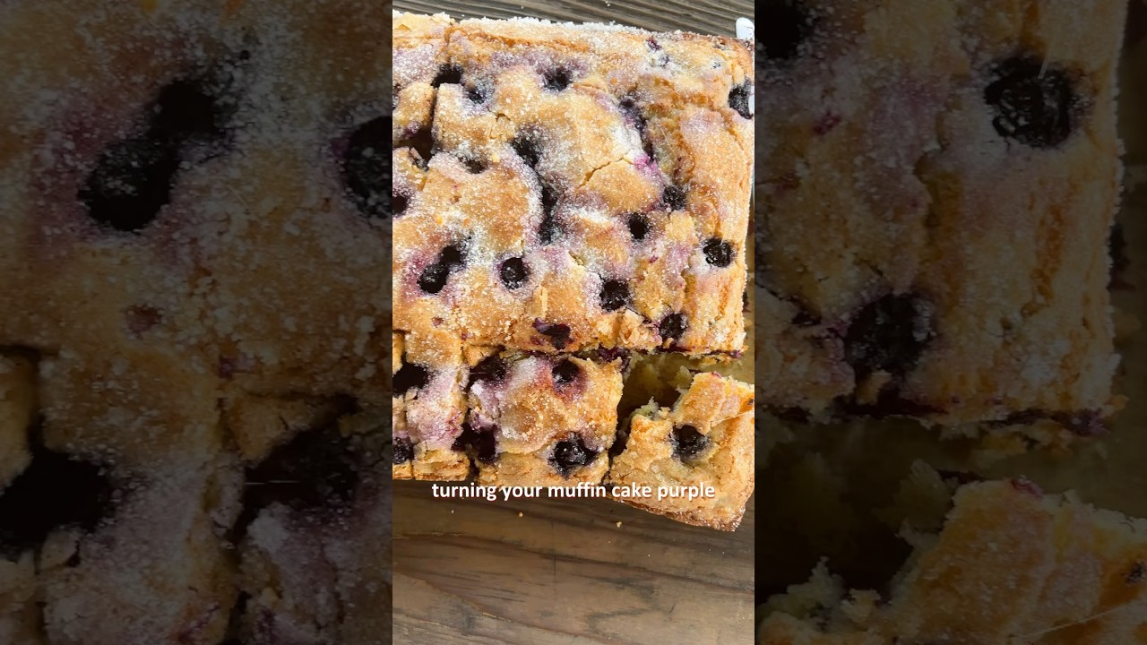 Blueberry Muffin Cake