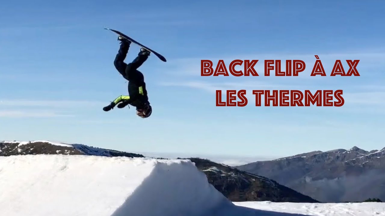 Back flip &agrave; Ax les Thermes