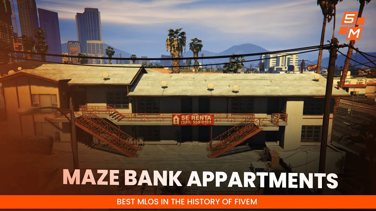 Maze Bank Appartments - FiveM MLO (Building) - 5M Market