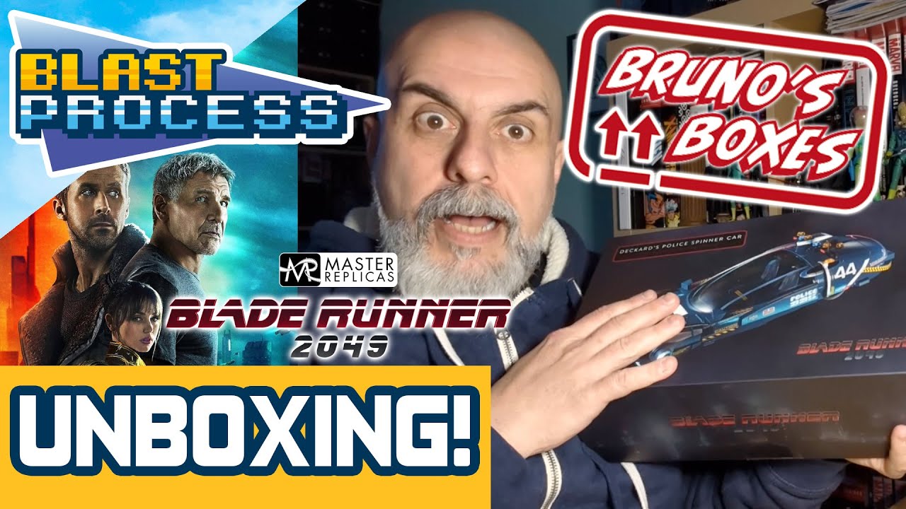 Master Replicas - Blade Runner 2049 - Deckard's Police Spinner Unboxing! | Bruno's Boxes