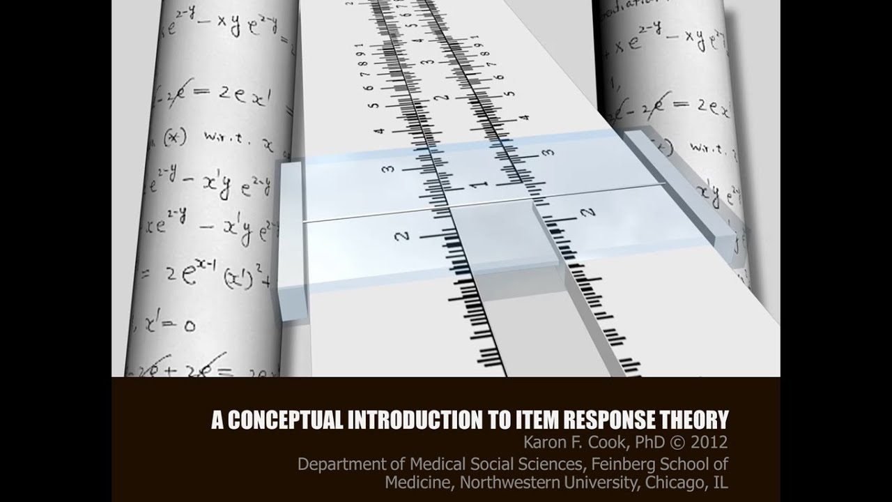 A Conceptual Introduction to Item Response Theory: Part 1. The Logic of IRT Scoring