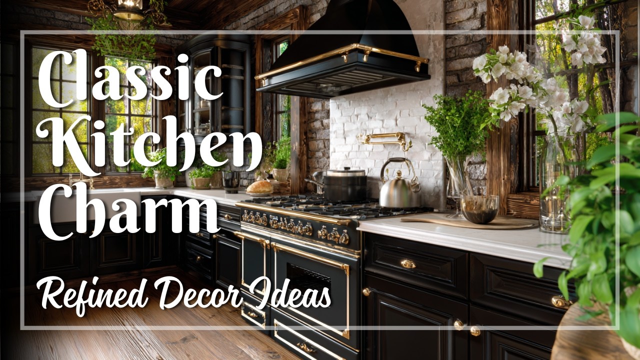How to Add Vintage Elegance to Your Kitchen with Refined Details & Heirloom Inspired Accents