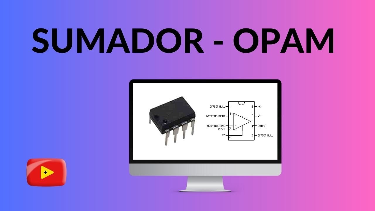 Sumador realizado con OPAM LM741