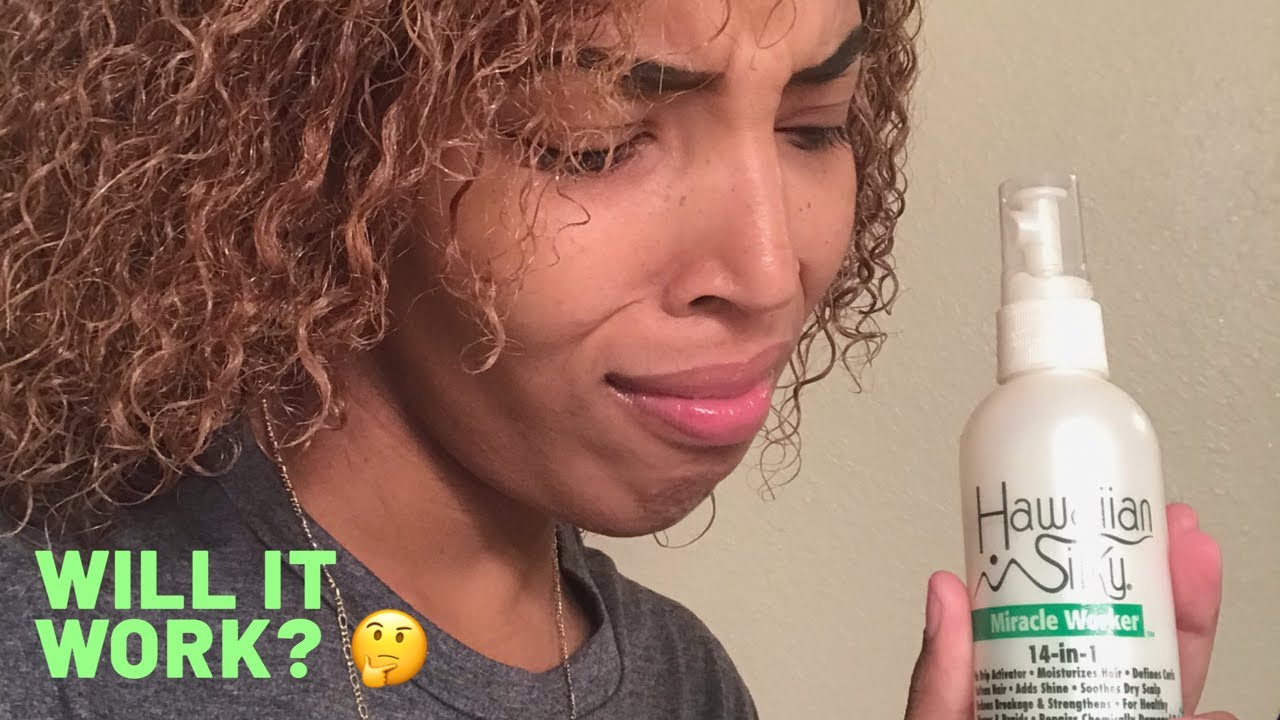 Trying Hawaiian Silky 14 in 1 Miracle Worker for the first time!!