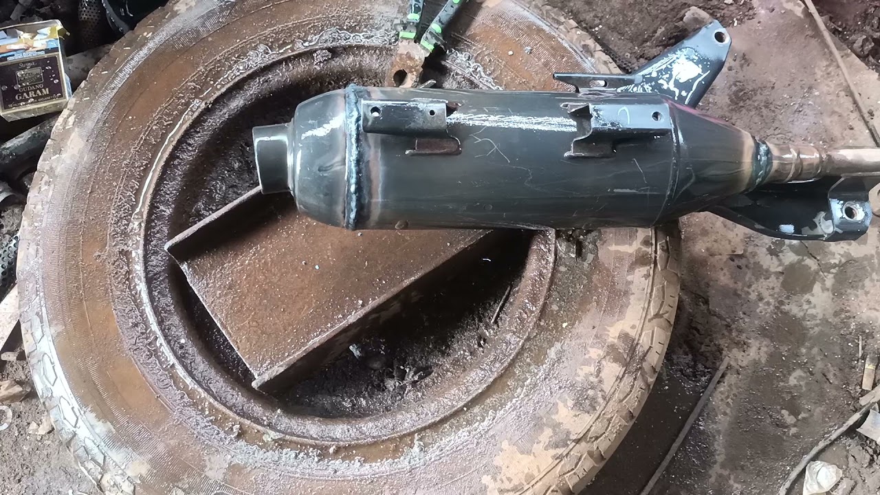 cara bobok knalpot Mio M3 suara Mp7 hariang