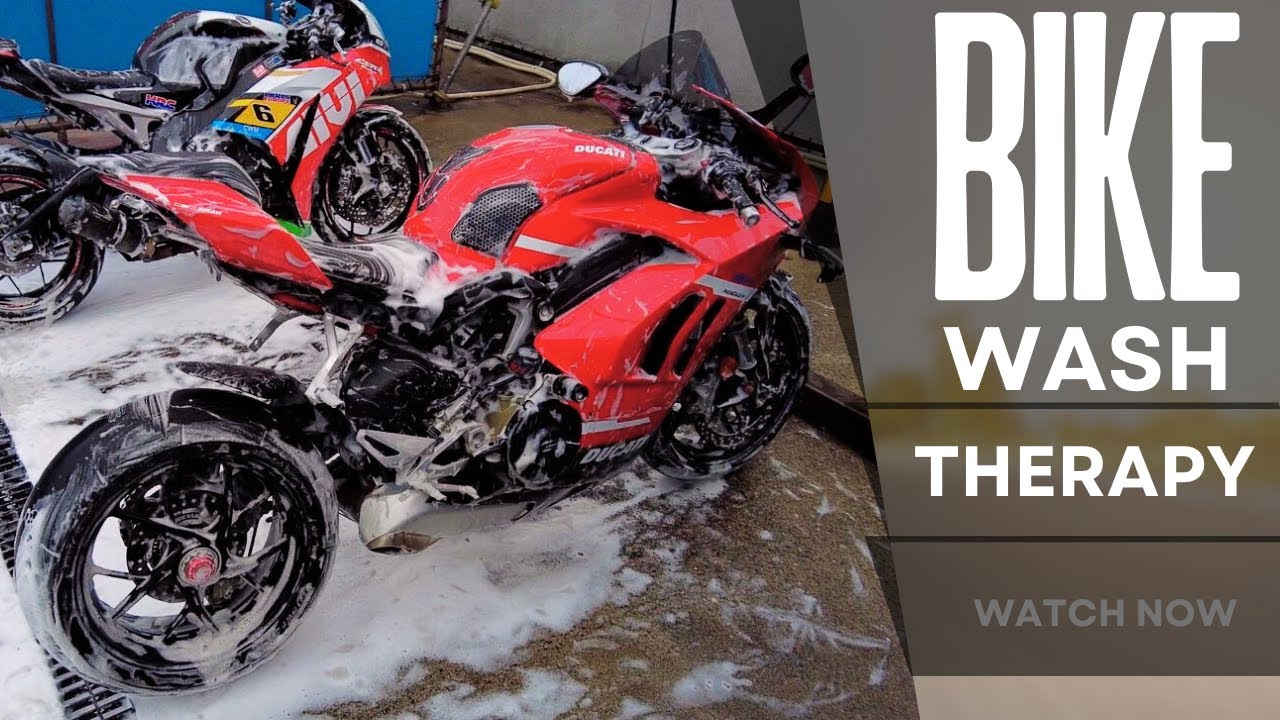 Biker’s Therapy: Washing My Ride After a Long Time