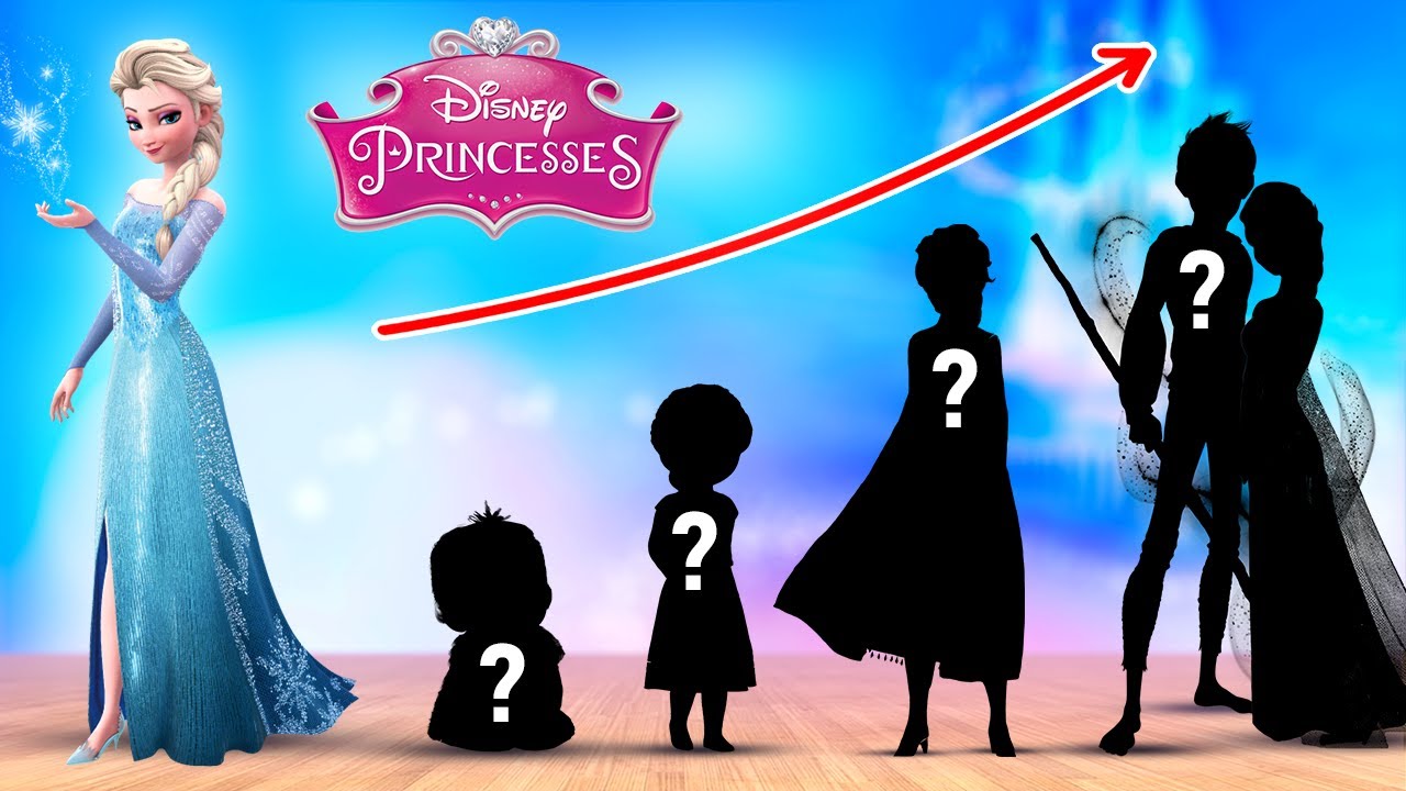 Disney Princess New Growing Up Compilation!