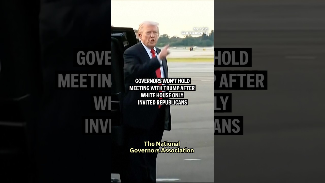Governors won't hold meeting with Trump after White House only invited Republicans