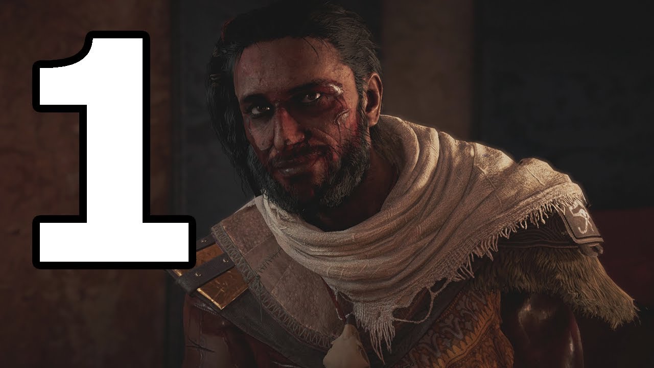 Assassin's Creed Origins Walkthrough Part 1 - No Commentary Playthrough (PS4)
