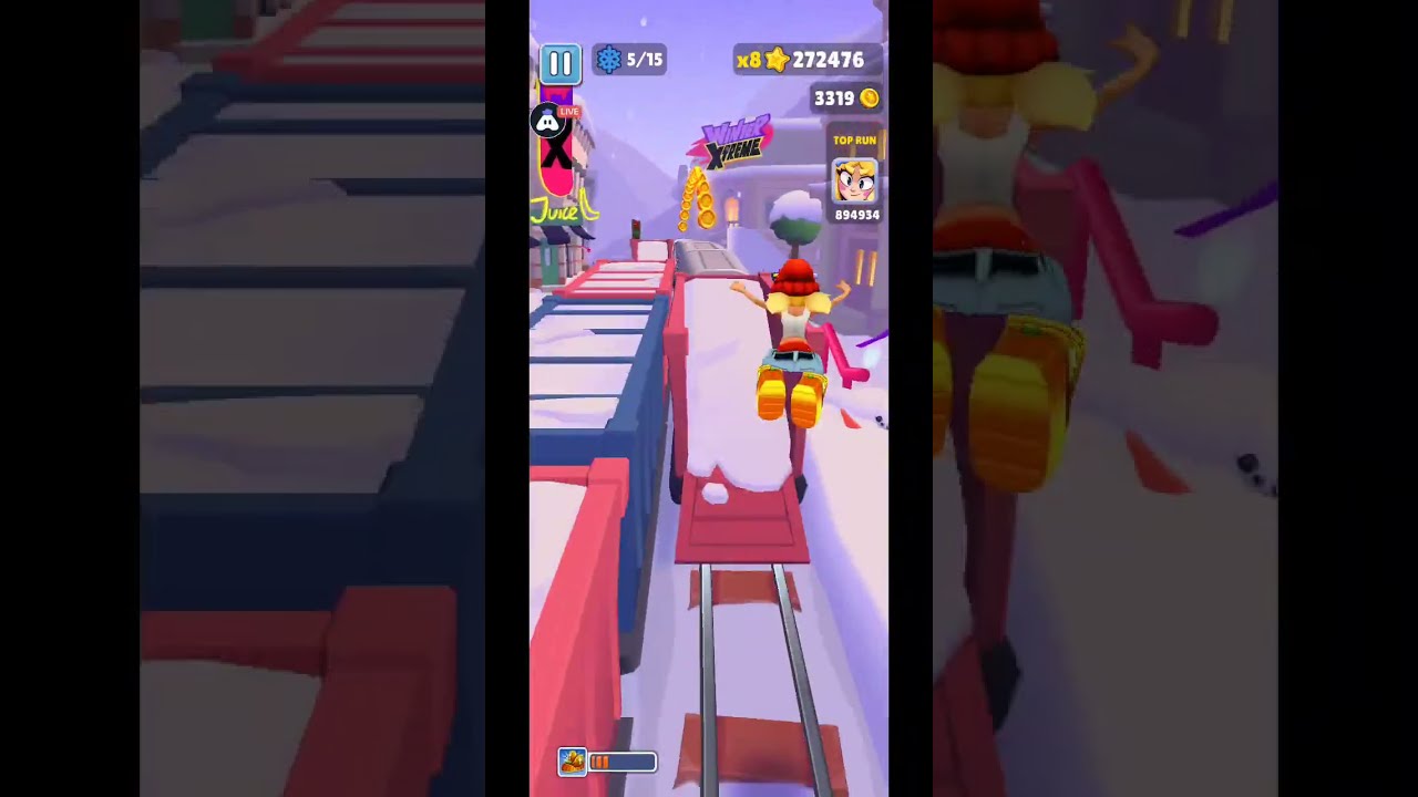 Subway Surfer 🚇 Road To Indian Top No 1 #subwaysurfers#subwaysuferlive#squidgame#live#shortlive