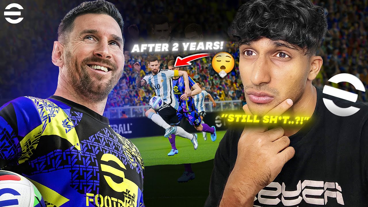 FC Pro plays Efootball 2025 for the first time😂💀