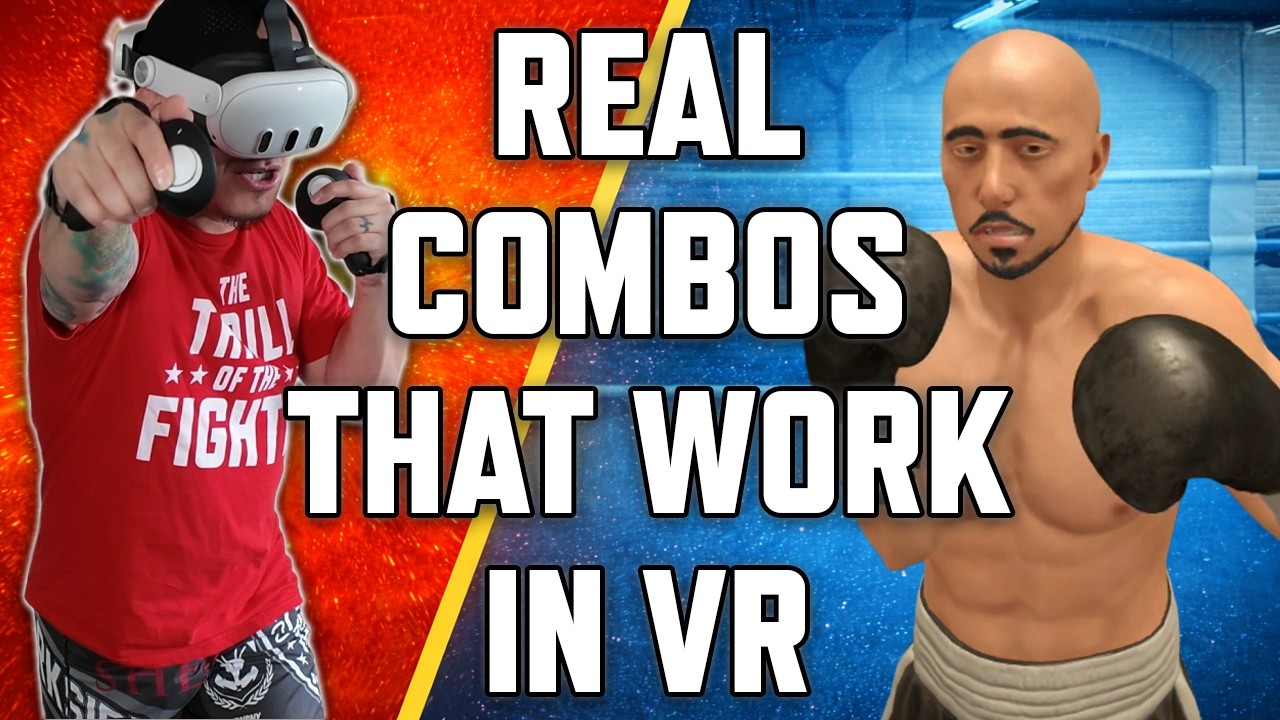 Real Boxing Combos That Work in VR Boxing 🥊- Thrill Of The Fight 2