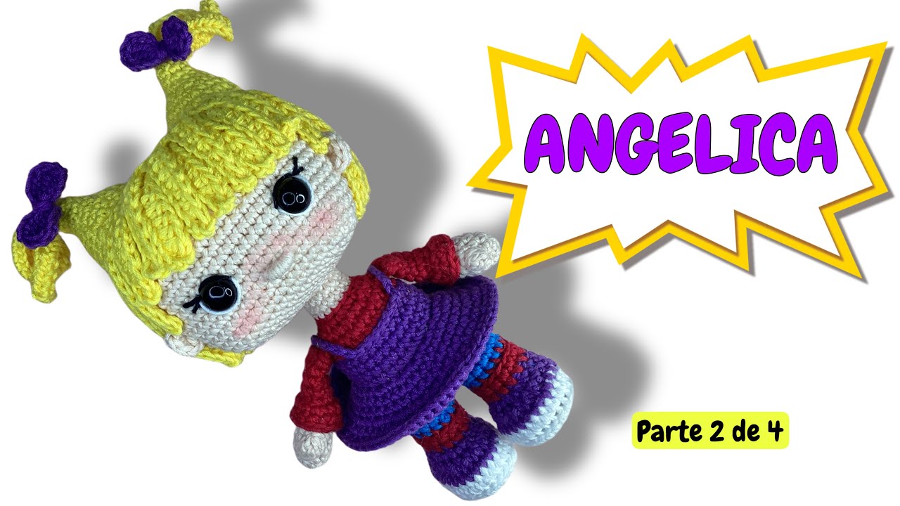 ANGELICA RUGRATS AMIGURUMI 2/4 #angelicaacrochet #angelicapickles #aventurasenpañales