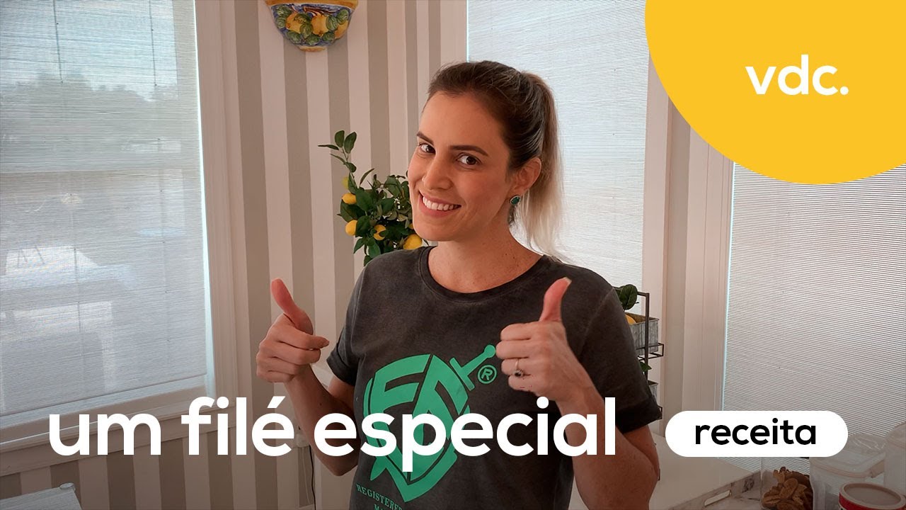 UM FILÉ ESPECIAL ( RECEITA ) VLOG DA CASSI
