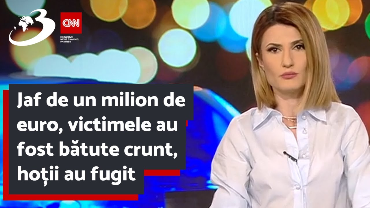 Jaf de un milion de euro, victimele au fost bătute crunt, hoții au fugit