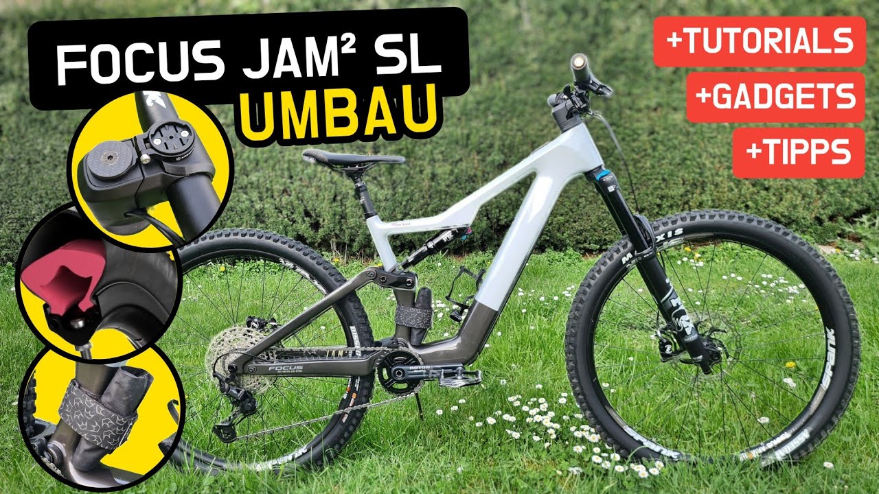 FOCUS JAM²  SL 8.8 Umbau | Fahrradcomputer Vorbau-Mount & viele Tipps aus der Bikewerkstatt