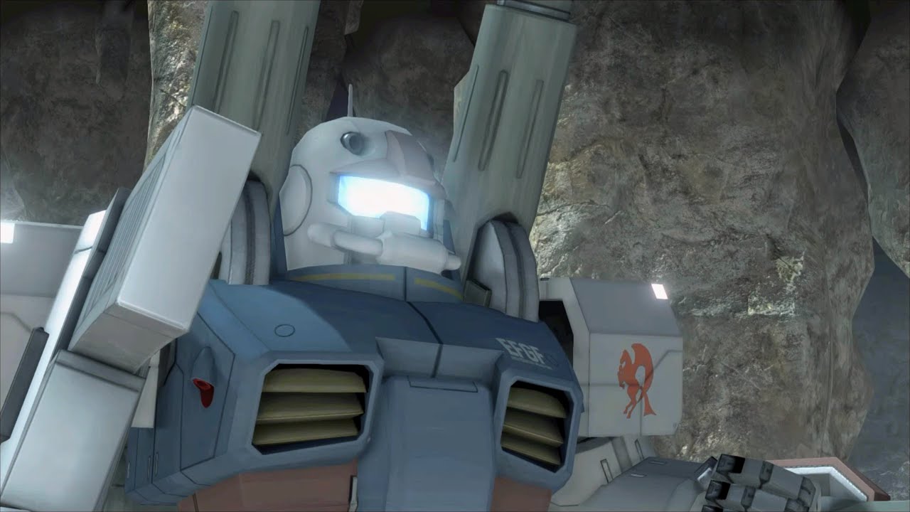 GBO2: Guncannon Heavy Type D Gameplay5 (Sayla's Guncannon Light Type Colors)