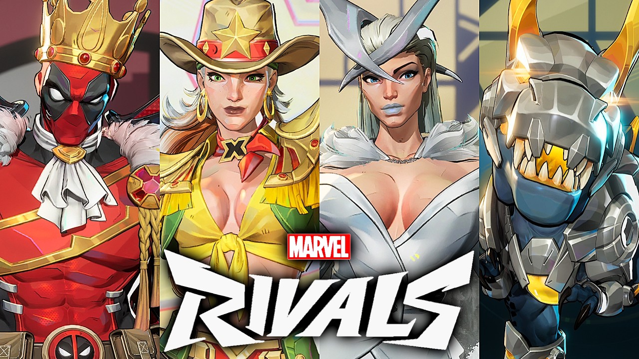 Marvel Rivals Season 8 - All Skins & Characters (4K 60FPS)