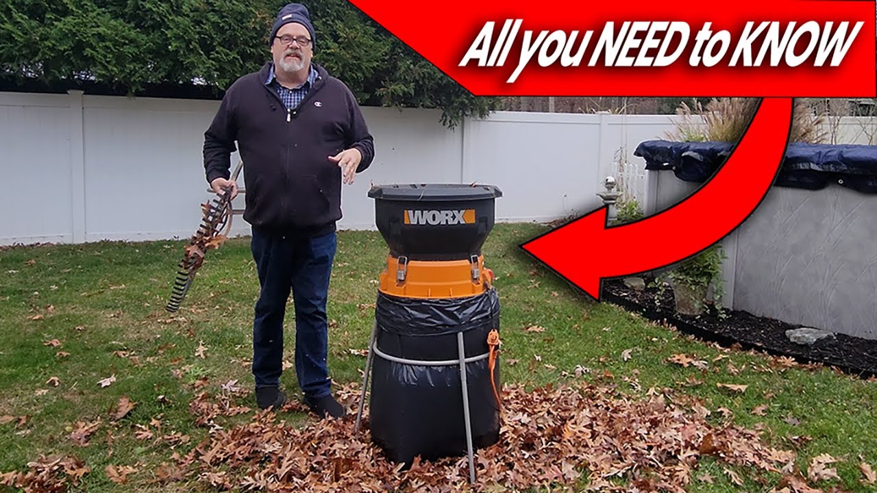 Мульчер для листьев WORX WG430: 3 года спустя – действительно ли он на высоте?