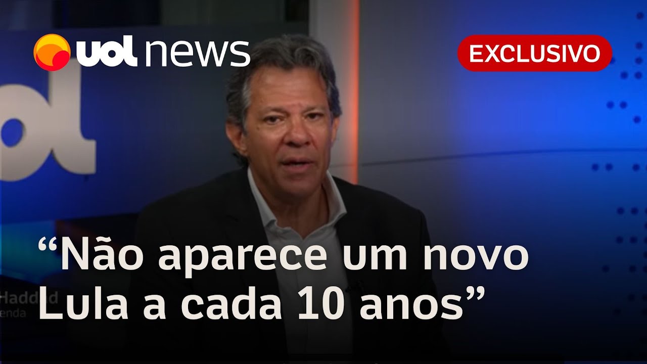 Haddad sobre futuro do PT: Novo Lula não aparecerá, mas manter princípios dele pode manter partido