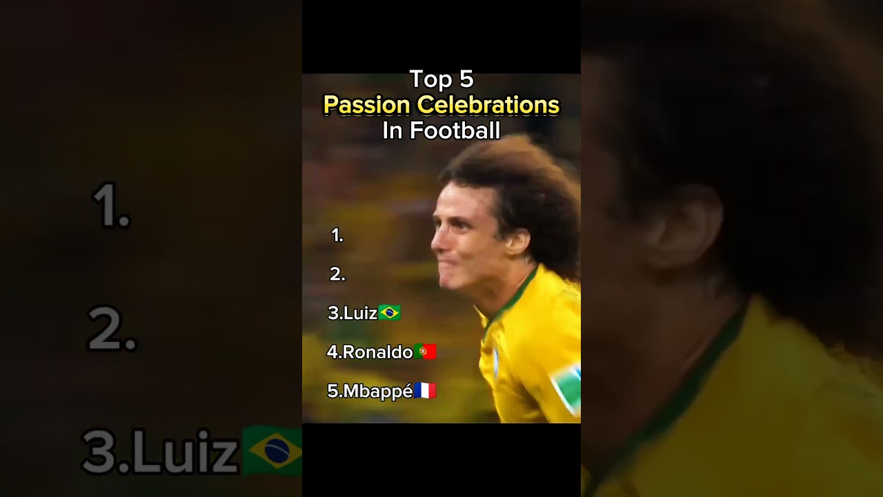 Top 5 Passion Celebrations in Football