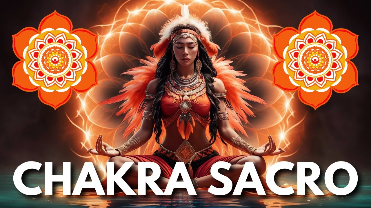 ARMONIZA EL CHAKRA SACRO 🌊 M&uacute;sica cham&aacute;nica aumento de CREATIVIDAD Y SENSUALIDAD ✨