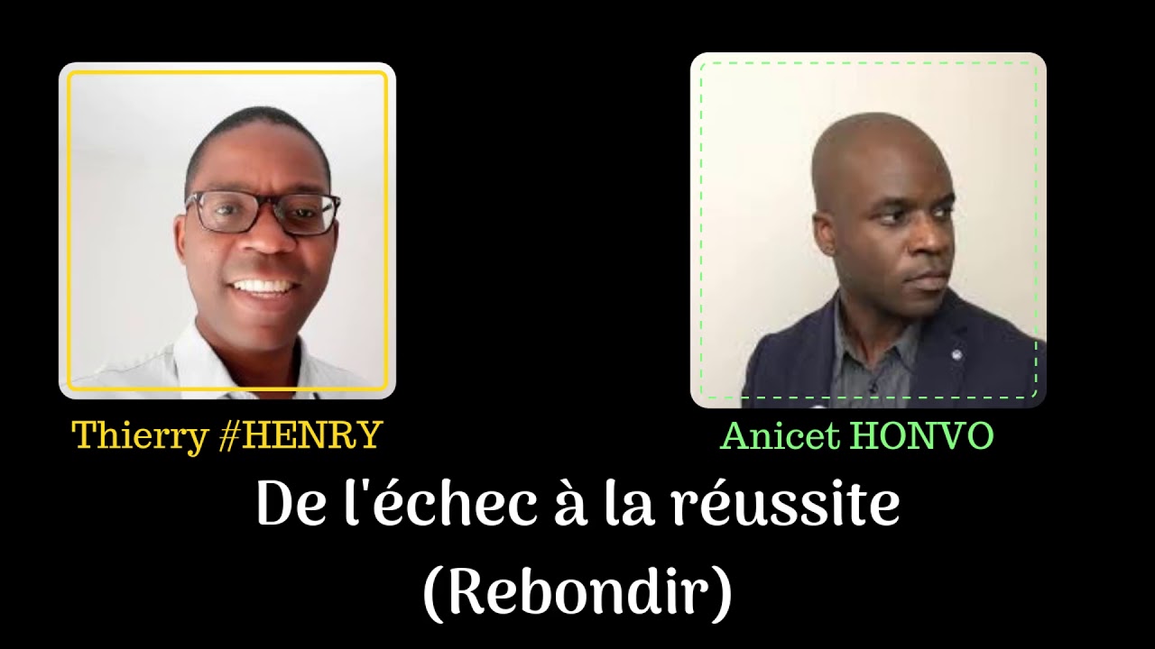 Interview d'Anicet Honvo - DE L 'ECHEC A LA REUSSITE - (Rebondir)