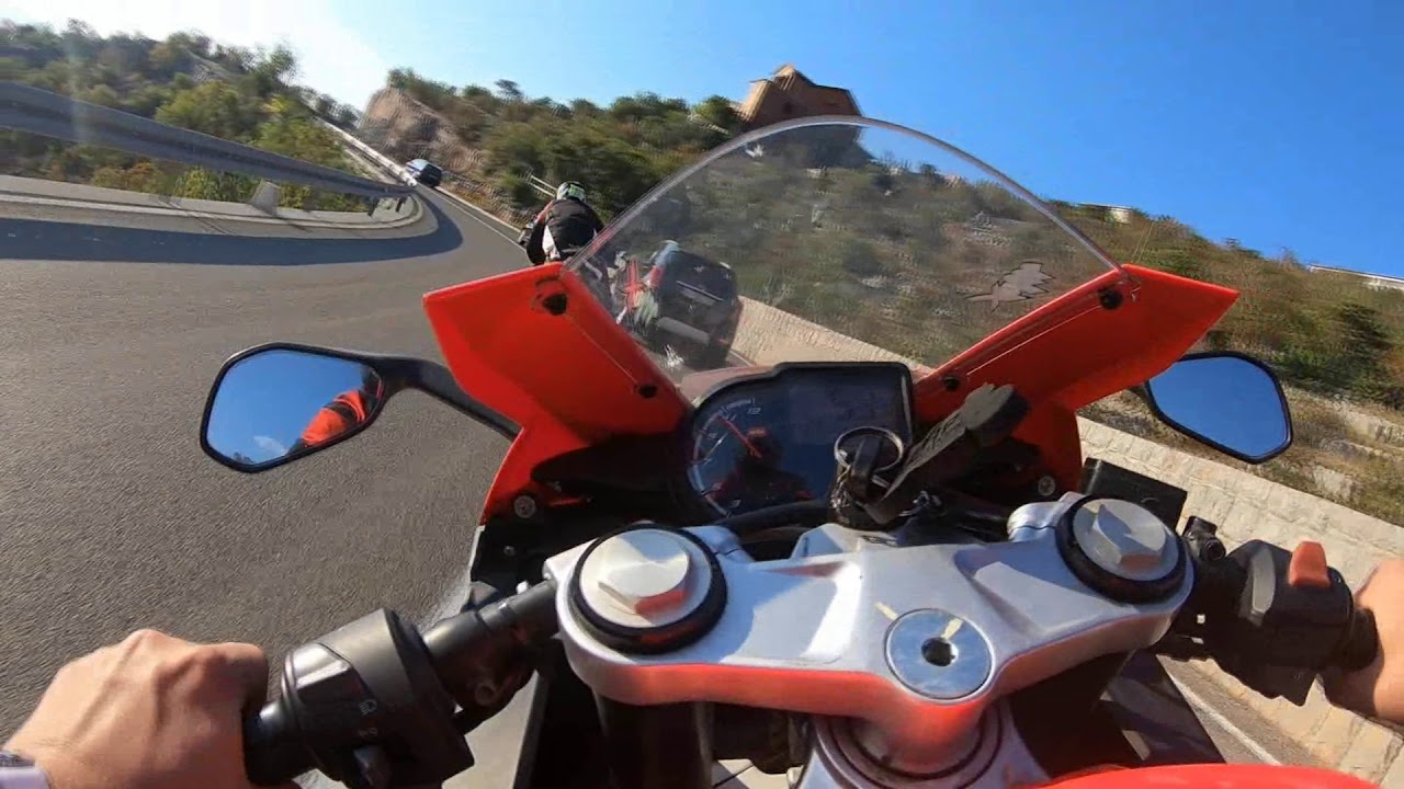 Aprilia rs4 125 & Derbi gpr 125-Magistrala (gopro hero 6 black)