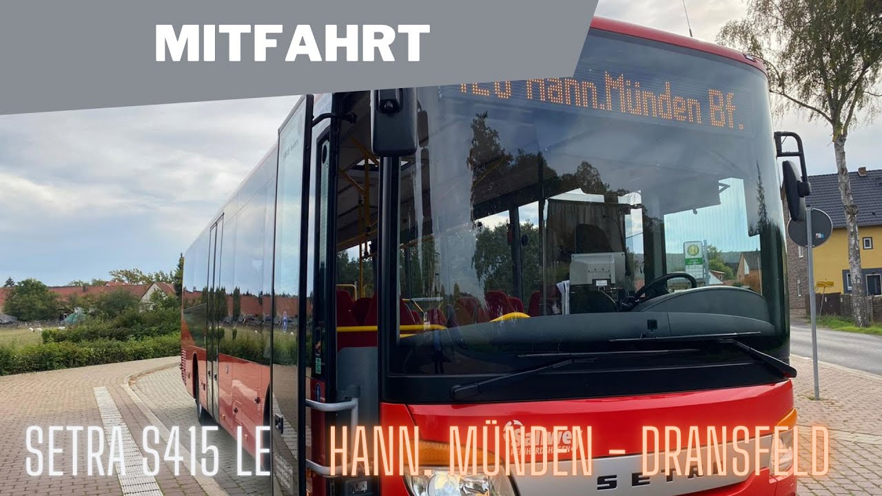 Mitfahrt Hann. Münden - Dransfeld (120) 🚌