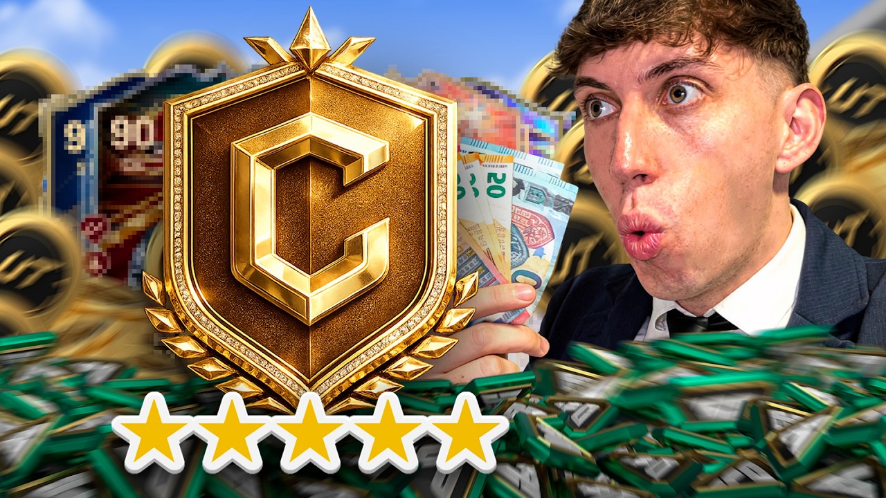 JUEGO FUT CHAMPIONS CON LA CUENTA MÁS CHETADA DE LA HISTORIA 🚀💰