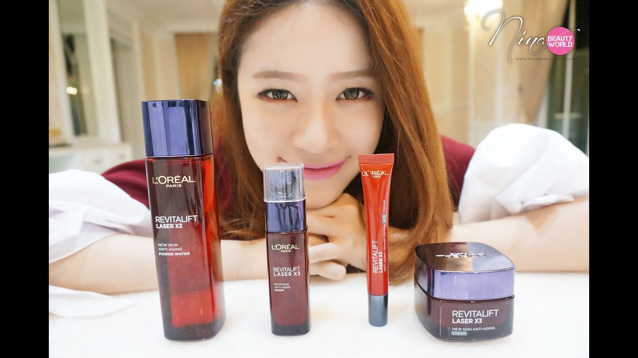 REVIEW || L'Oreal Revitalift Laser X3 || NinaBeautyWorld